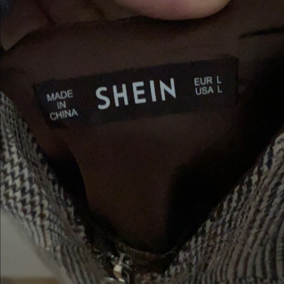 SHEIN Plaid Pinafore Dress - Picture 7 of 7